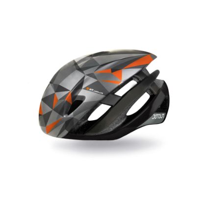 Image de casque Dotout Kabrio HT Aero LTD Shiny Orange-Matt Grey-Matt Orange  / 59-62