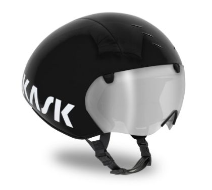Afbeeldingen van Kask helm Bambino Pro incl. visière transparent Black / 59-62