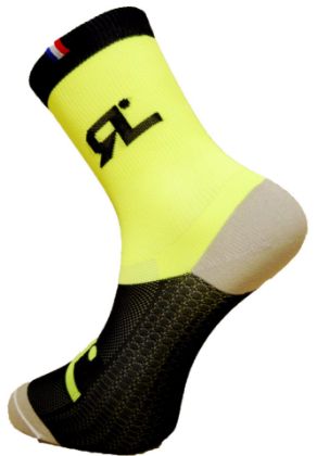 Image de paire de chaussettes Rafa'L Napor 2 Black-Yellow Fluo / 39-42