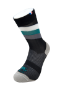 Afbeeldingen van paar Rafa'L sokken Stripes Black White Green  / 39-42