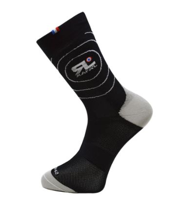 Image de paire de chaussettes Rafa'L Radar Black White / 39-42