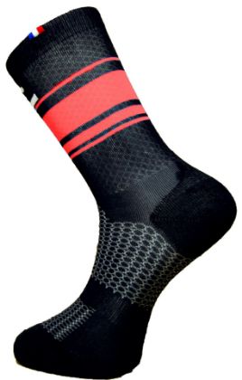 Afbeeldingen van paar Rafa'L sokken BOA Black-Red / 35-38