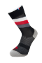 Afbeeldingen van paar Rafa'L sokken Stripes Black White Red  / 43-46