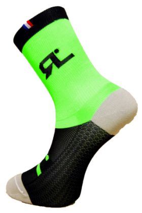 Image de paire de chaussettes Rafa'L Napor 2 Black-Green / 43-46