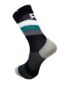 Afbeeldingen van paar Rafa'L sokken Stripes Black White Green  / 43-46