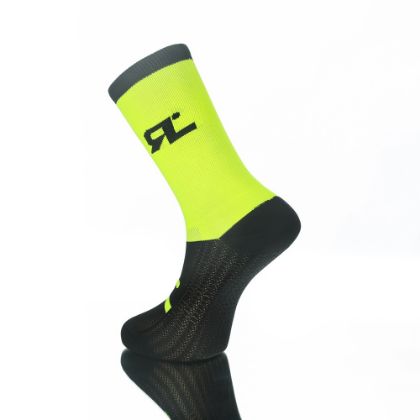 Afbeeldingen van paar Rafa'L sokken Napor Black-Yellow Fluo / 39-42