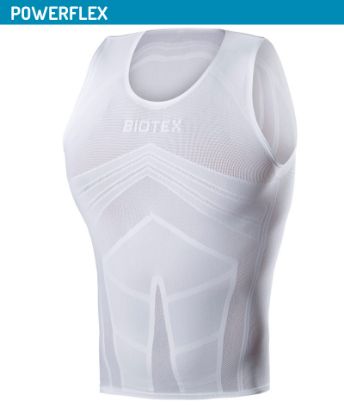 Image de chemisette s.m. Biotex Powerflex Ultralight White / I°
