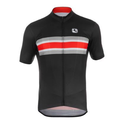 Afbeeldingen van Giordana trui k.m. Trade Cinque Vero Black-Red-Grey / XL°