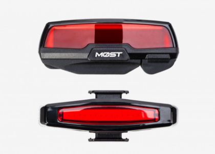 Afbeeldingen van Most achterlicht Red Edge Zwart