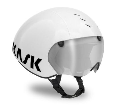 Afbeeldingen van Kask helm Bambino Pro EVO incl. visière transparent White / 55-58