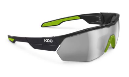 Image de paire de lunettes KOO Open Cube Black-Lime / M°