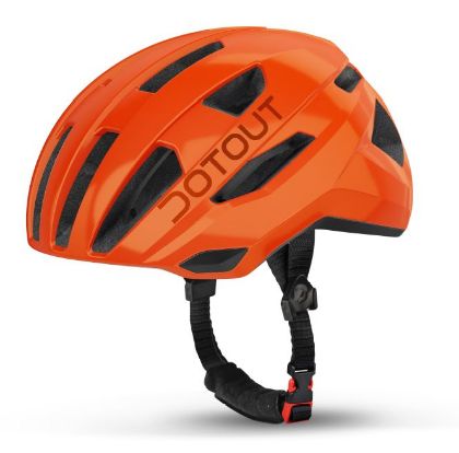 Afbeeldingen van Dotout helm Adapto Fluo Orange / 54-58