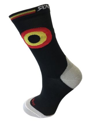 Afbeeldingen van paar Rafa'L sokken Sélection Be Target Black / 39-42