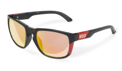 Image de paire de lunettes KOO California Black-Red