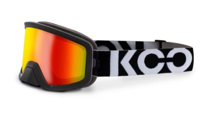 Afbeeldingen van KOO Goggle Edge Black (Red Mirror)