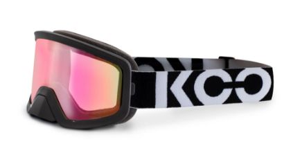 Afbeeldingen van KOO Goggle Edge Black (Pink Mirror)