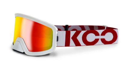 Afbeeldingen van KOO Goggle Edge White (Red Mirror)
