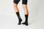 Afbeeldingen van paar Fingerscrossed sokken Light Merino Silk Black / 47-50