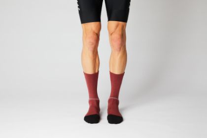 Afbeeldingen van paar Fingerscrossed sokken Merino Burgundy / 35-38