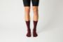 Afbeeldingen van paar Fingerscrossed sokken Light Merino Silk Bordeaux / 39-42
