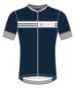 Afbeeldingen van Dotout trui k.m Stripe 710 Blue-White / XXXL°