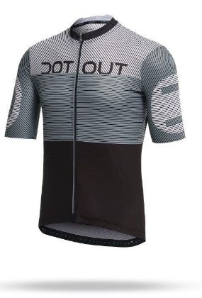 Image de maillot c.m. Dotout Hero 982 Black - Light Grey / L°