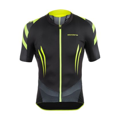 Afbeeldingen van Giordana trui k.m. EXO System Compression Black-Yellow Fluo / XXL°