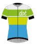 Afbeeldingen van Dotout trui k.m Glory W S 051 White-Green-Lime-Light Blue  / S°