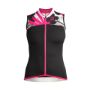 Afbeeldingen van Giordana trui z.m. Lungo W Black-Fuchsia / S°