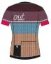 Afbeeldingen van Dotout trui k.m Glory W 318 Bordeaux-Violet-Light Blue-Light Pink / M°
