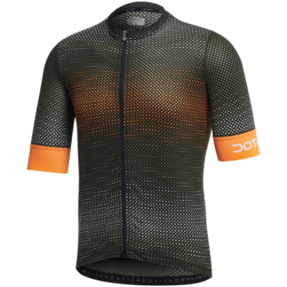 Image de maillot c.m. Dotout Combact 523 Green - Fluo Orange / M°