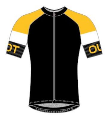 Image de maillot c.m. Dotout Pure 901 Black-Yellow / L°