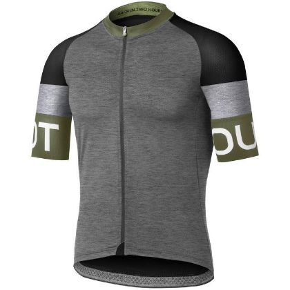Image de maillot c.m. Dotout Spin 865 Melange Dark Grey - Green / M°