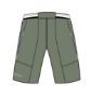 Afbeeldingen van Dotout short Storm W 560 Sage Green / XL°