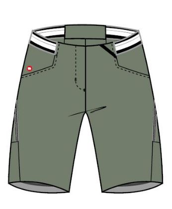 Image de short Dotout Storm W 560 Sage Green / L°