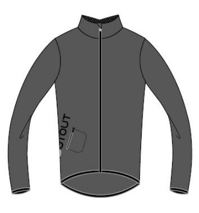 Afbeeldingen van Dotout jas Tempo 840 Dark-Grey / XXXL°