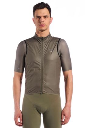 Image de veste Giordana Wind Brock Collection Smokey Olive / M°