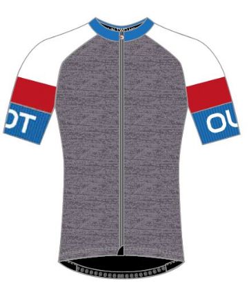 Image de maillot c.m. Dotout Pure 882 Melange Dark Grey-China Blue / L°