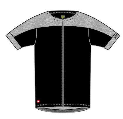 Image de maillot c.m. Dotout Freemont 940 Black-Melange Light Grey / L°