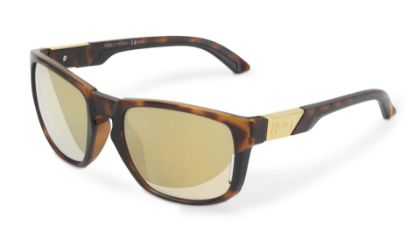 Image de paire de lunettes KOO California Tortoise Classic (Gold Mirror)
