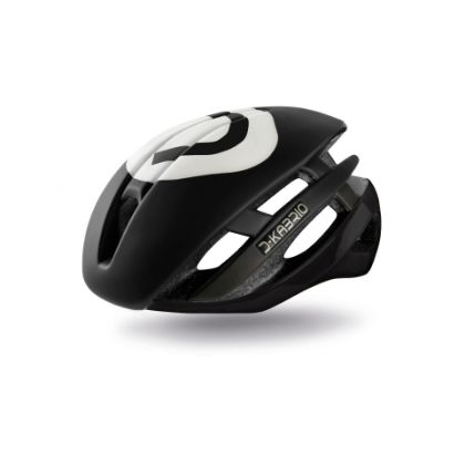 Afbeeldingen van Dotout helm Kabrio HT Shiny Black-Matt Black / 59-62
