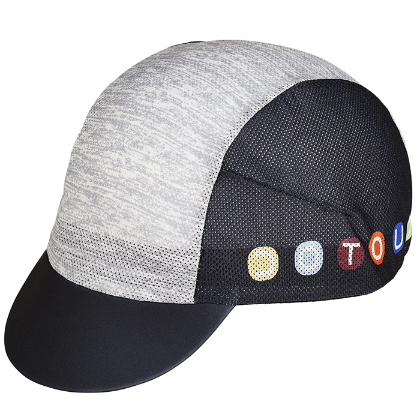 Image de pack de 3 casquettes Dotout Aero Light 940 Black-Melange Light Grey / One Size