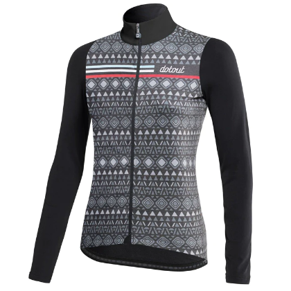 Image de Dotout Fanatica Wool Jersey l.m W 849 Dark Grey-Black / L°