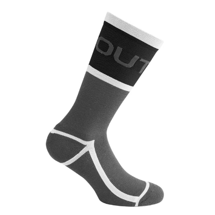 Afbeeldingen van Dotout pak van 3 sokken Prime 859 Melange Dark Grey-Black / S°-M°