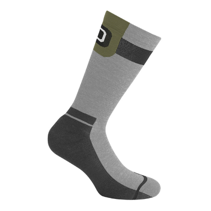 Afbeeldingen van pak met 3 paar Dotout sokken Dots 837 Melange Light Grey-Military / L°-XL°