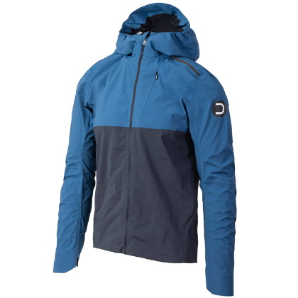 Afbeeldingen van Dotout jas met kap Dot GPN 731 Deep Blue-Anthracite / XL°