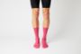 Afbeeldingen van paar Fingerscrossed sokken Classic Raspberry / 35-38