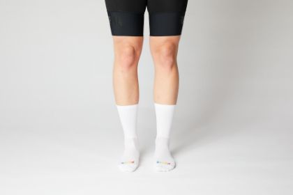 Afbeeldingen van paar Fingerscrossed sokken Rolling Harmony White / 43-46