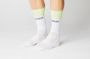 Afbeeldingen van paar Fingerscrossed sokken Aero Block White-Neon / 43-46