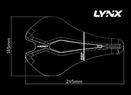 Image de selle Most Lynx Ultra Superflow L MN- Vacuum AM Black